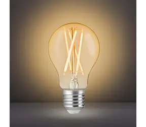 Alecto SMARTLIGHT110 / Chytrá LED žiarovka / Vláknová / Wi-Fi / stmievateľná / 1800-3000K