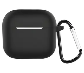 Devia Silicone Suit Case čierna / Puzdro pre Apple AirPods 3 / Silikónové