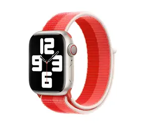 Devia Nylon Braided Two-Tone Loop Peony / Remienok pre Apple Watch / 40/41/42 mm / Nylon