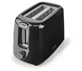 Melissa Hriankovač čierna / Hriankovač / 700 W / 2 sloty / 6 stupňov opečenia / vyberateľná tácka na omrvinky