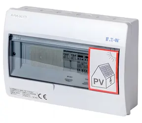 Solarmi DC1T2 / DC rozvádzač pre fotovoltaiku / zvodič prepätia T2 / odpojovač / poistky