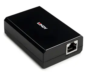 Lindy PoE Splitter USB-C čierna / Splitter PoE / IEEE 802.3bt / 2x RJ-45
