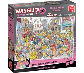 JUMBO Puzzle WASGIJ Retro Destiny 10: Problémy na hlavnej ulici / 1000 dielikov / od 15 rokov