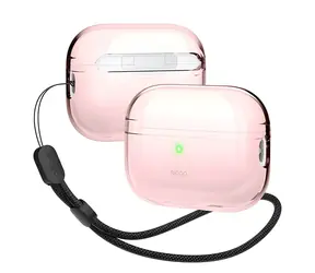 Elago Airpods Pro 2 TPU Case ružová / Puzdro pre slúchadlá AirPods Pro 2 / TPU / nylonové pútko