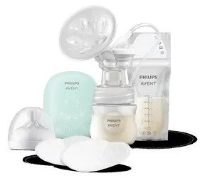 Philips AVENT Essential SCD323/20 zelená / Odsávačka materského mlieka / elektrická / USB-C