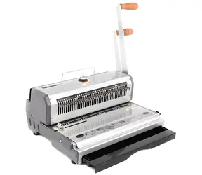 EuroSupplies iWire 31 Art / Viazač / krúžková kovová väzba 3:1 / kapacita 120 listov 80g / šírka 356 mm