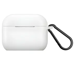 Devia Naked Silicone Case biela / Puzdro / AirPods Pro 3 / silikón