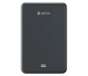 Devia Ultra14 SOLID State Magnetic čierna / Powerbanka / 10000 mAh / PD 22.5W / Magnetické nabíjanie