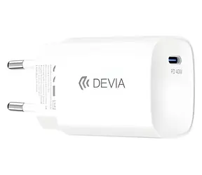 Devia Ultra6 PD Dynamic Charger 40 W biela / Sieťová nabíjačka / USB-C / PD / max. 60 W