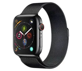 Devia Elegant Series Milanese Loop 44/45/46 mm Space Black / Remienok Apple Watch