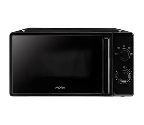 Mora MT122B čierna / Mikrovlnná rúra / 700 W / 20 l / mechanické ovládanie