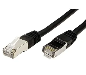 Value S/FTP patchkábel čierny / Patch kábel / kat. 6 / 10 m