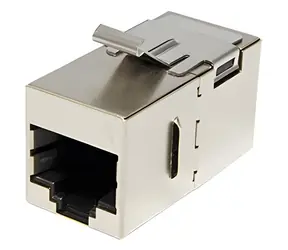BACHMANN Keystone CAT6A STP / Konektor RJ45 / tienený
