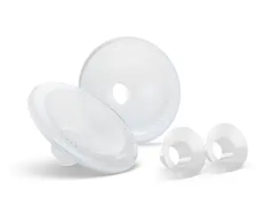 Philips Avent SCF552/11 / Silikónová vložka a nadstavec na bradavku / Silikón / L / 2+2 ks