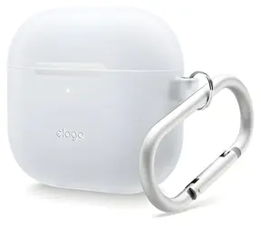 Elago Hang Case Nightglow Blue / Silikónové púzdro / AirPods 4 / karabínka
