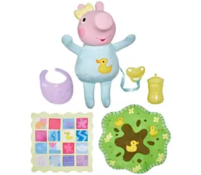 Hasbro Prasiatko Peppa Interaktívna bábika Evie / 28 cm / 20+ zvukov