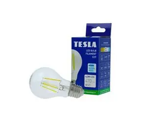 TESLA FILAMENT RETRO BULB E27 4,2W číra / LED žiarovka / 470 lm / 4000K