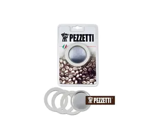 Pezzetti / Sada tesnení / pre hliníkové moka kanvice / 6 šálok