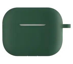 Devia Silicone Suit Case vojenská zelená / Puzdro pre Apple AirPods Pre 2 / Silikónové