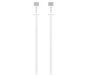 Devia Wowen USB-C/USB-C biela