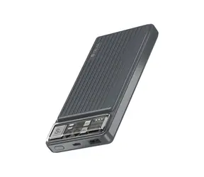 Devia SMART Series 10000 mAh 12W tmavo šedá / Powerbanka / 10 000 mAh / 12W