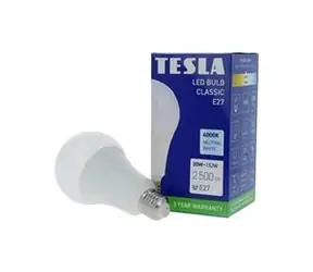 TESLA LED žiarovka BULB E27 20W / 2500lm / 4000K / denná biela