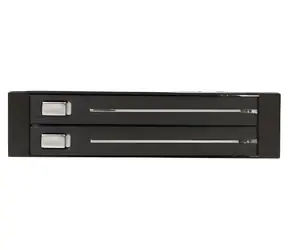 StarTech HSB220SAT backplane 2x 2.5" SATA do 3.5" pozícia / Box pre pevné disky / Hot Swap / Trayless