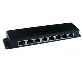 Digitus POE-PAN8-CASE / PoE panel / 8 portov / pasívny / s krytom