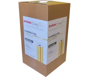 Intec ColorFlare zlatá metalická / Tonerová efektová fólia / 320 mm x 300 m / jadro 77 mm