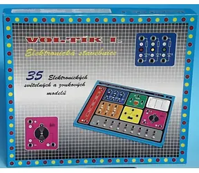 SLOBODA Stavebnica Voltík I. / Elektronická / 35 modelov bez spájkovania