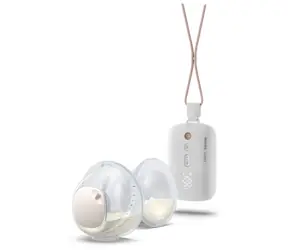 Philips Avent Premium PLUS SCF532/11 biela / Elektrická odsávačka materského mlieka / Hands-Free / bezdrôtová