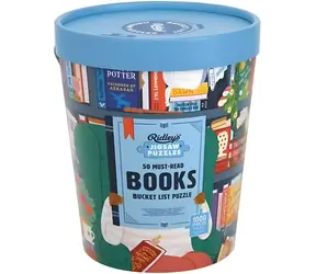 Ridley's Games Puzzle Bucket List: 50 Must-Read Books / 1000 dielikov