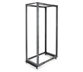 StarTech 42U Otvorený rack / Stojanový rozvádzač / 19" / 4-stĺpikový / Nastaviteľná hĺbka 58-104 cm / Mobilný