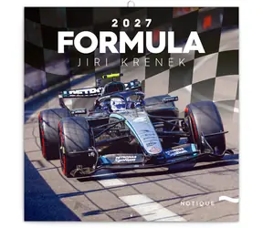 Notique Poznámkový kalendár Formula 2027 / Poznámkový kalendár / 30 x 30 cm