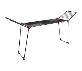 Vileda Infinity Flex čierna / Sušiak na bielizeň / 30 m / roztiahnuteľný do 2 m