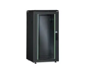 Digitus Unique 42U čierna / Rozvádzač / 2053x800x1000 mm / Sklenené dvere / Nosnosť 800 kg / IP20