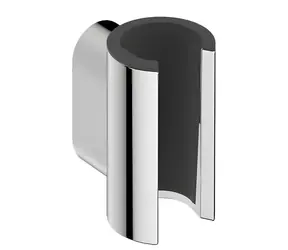 Hansgrohe Porter Fine chróm / Držiak sprchy / kov / 2 vŕtané otvory / priemer 6 mm