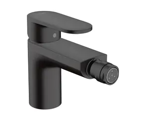 Hansgrohe Bidetová batéria s výpustou matná čierna / Bidetová batéria / jednootvorová montáž / EcoSmart