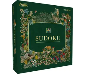 GIBSONS Hlavolam Farebné Sudoku / drevené kamene 9×9 / pre 1 hráčov