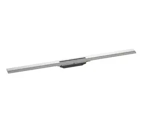 Hansgrohe RainDrain Flex 1200 do priestoru kartáčovaná nerez / Sprchový žľab / skrátiteľný / šírka roštu 60 mm