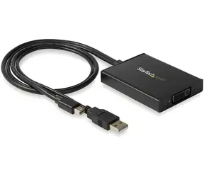 StarTech adaptér Mini DisplayPort na Dual-Link DVI-I čierna / 2560x1600 px / 144 Hz / napájanie USB
