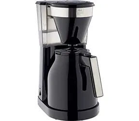 Melitta EasyTop II Therm 1023-08 čierna / Kávovar na prekvapkávanú kávu / Termo kanvica / 1080 W / 10 šálok