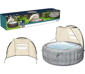 Bestway 60304 strieška pre vírivku Lay-Z-Spa / Príslušenstvo k vírivke / béžová / 94 x 94 cm