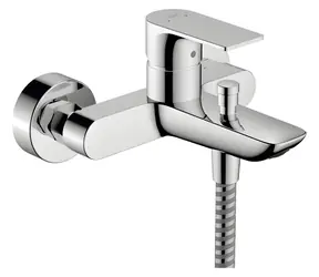Hansgrohe Vaňová batéria chróm / Vaňová batéria / nástenná montáž / AirPower / DN15