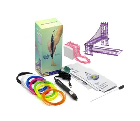 3Doodler 3D pero Flow Essentials / Sada s náplňami / displej / čierna / od 14 rokov
