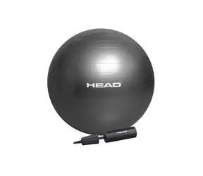 HEAD Gymnastická lopta 65 cm šedá / Gymnastická lopta / PVC / pumpička v balení