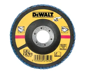 DeWalt / Lamelový brúsny kotúč / P80 / 125 mm / Typ 27