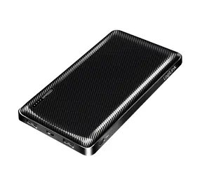 LogiLink PA0316 čierna / Powerbank / 10000 mAh / 2x USB-A / 1x USB-C / rýchle nabíjanie