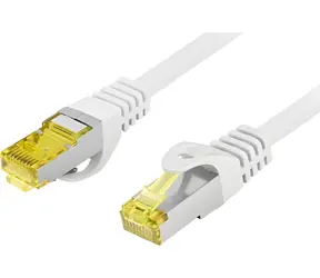 Lanberg Patchcord Cat6a šedá / Patch kábel / S/FTP / 2 m / LSZH / Fluke Pass