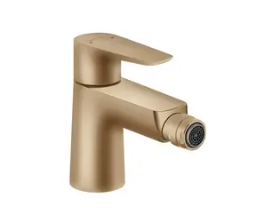 Hansgrohe Bidetová batéria s výpustou kartáčovaný bronz / Bidetová batéria / keramická kartuša / DN15 / prietok 5 l/min